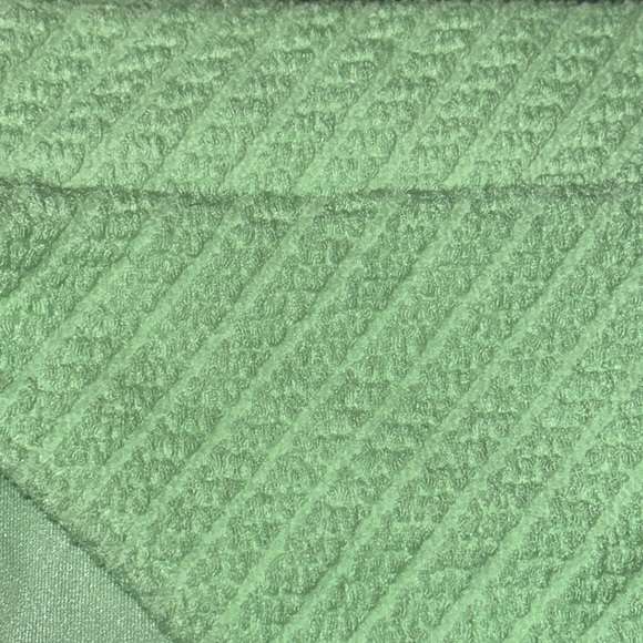 Lime Green swimsuit set with bag. - Picture 5 of 11